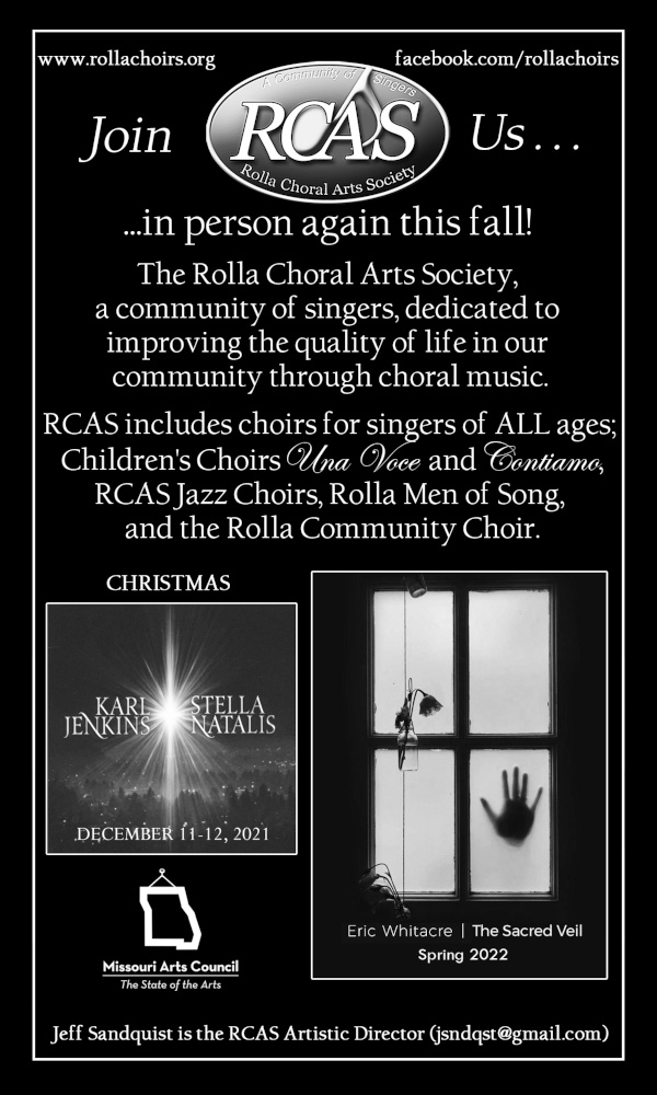 Concert Schedule/Tickets Rolla Choirs